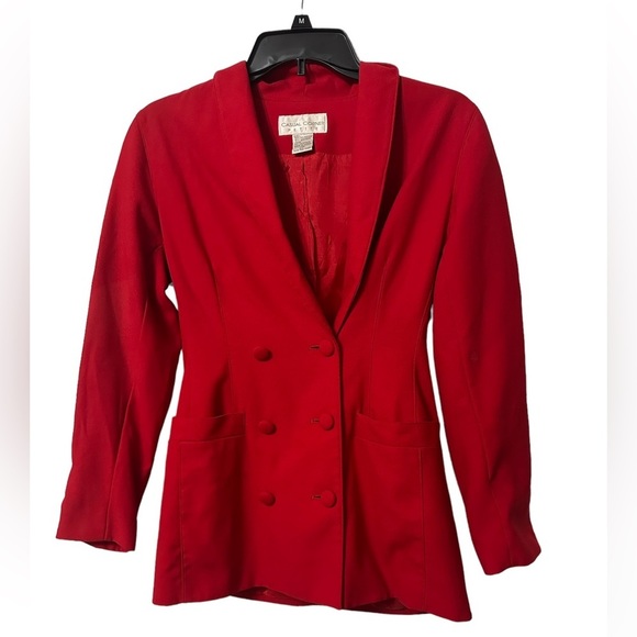 Casual Corner Jackets & Blazers - VINTAGE Casual corner blazer in red size 2